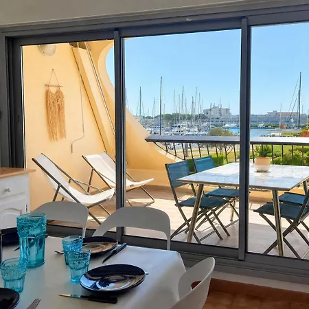 Port Horizon - T3 Terrasse Vue Port Climatise Piscine Wifi Escale Port Διαμέρισμα